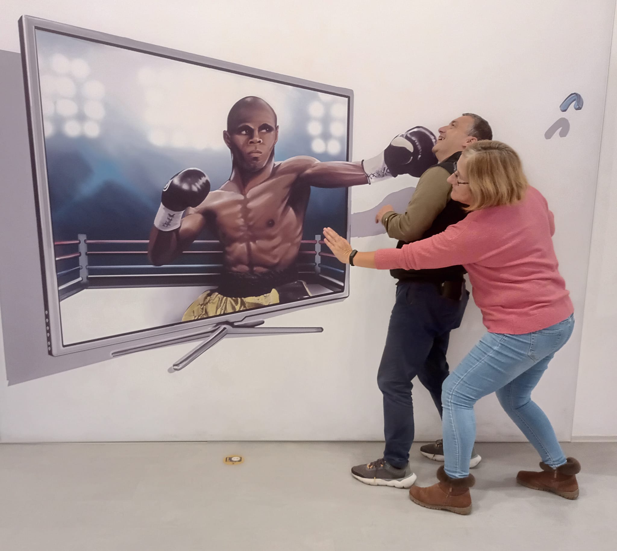 VISITA AO 3D FUN ART MUSEUM LISBOA - Boxeador