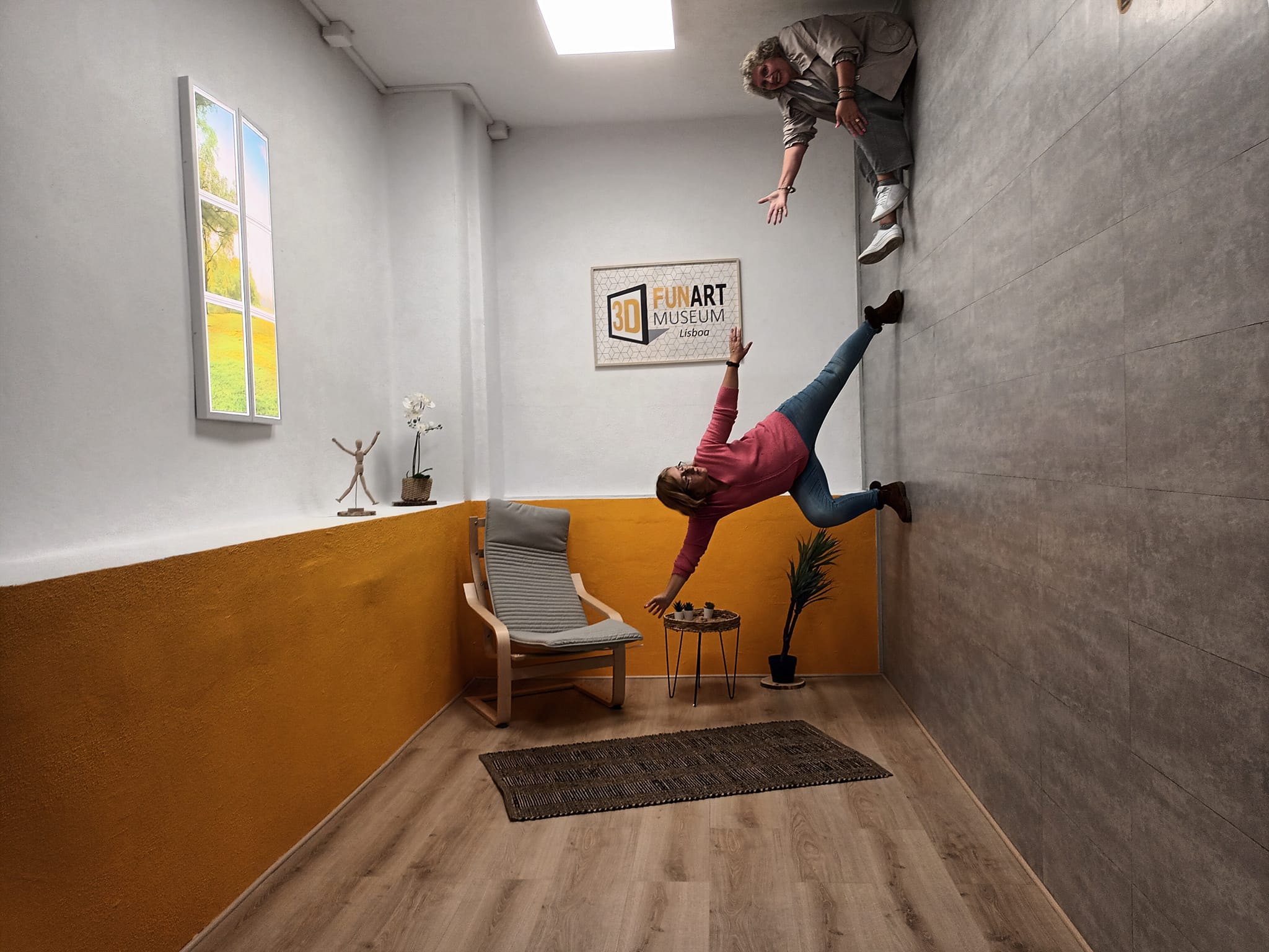 VISITA AO 3D FUN ART MUSEUM LISBOA -Desafiando a gravidade