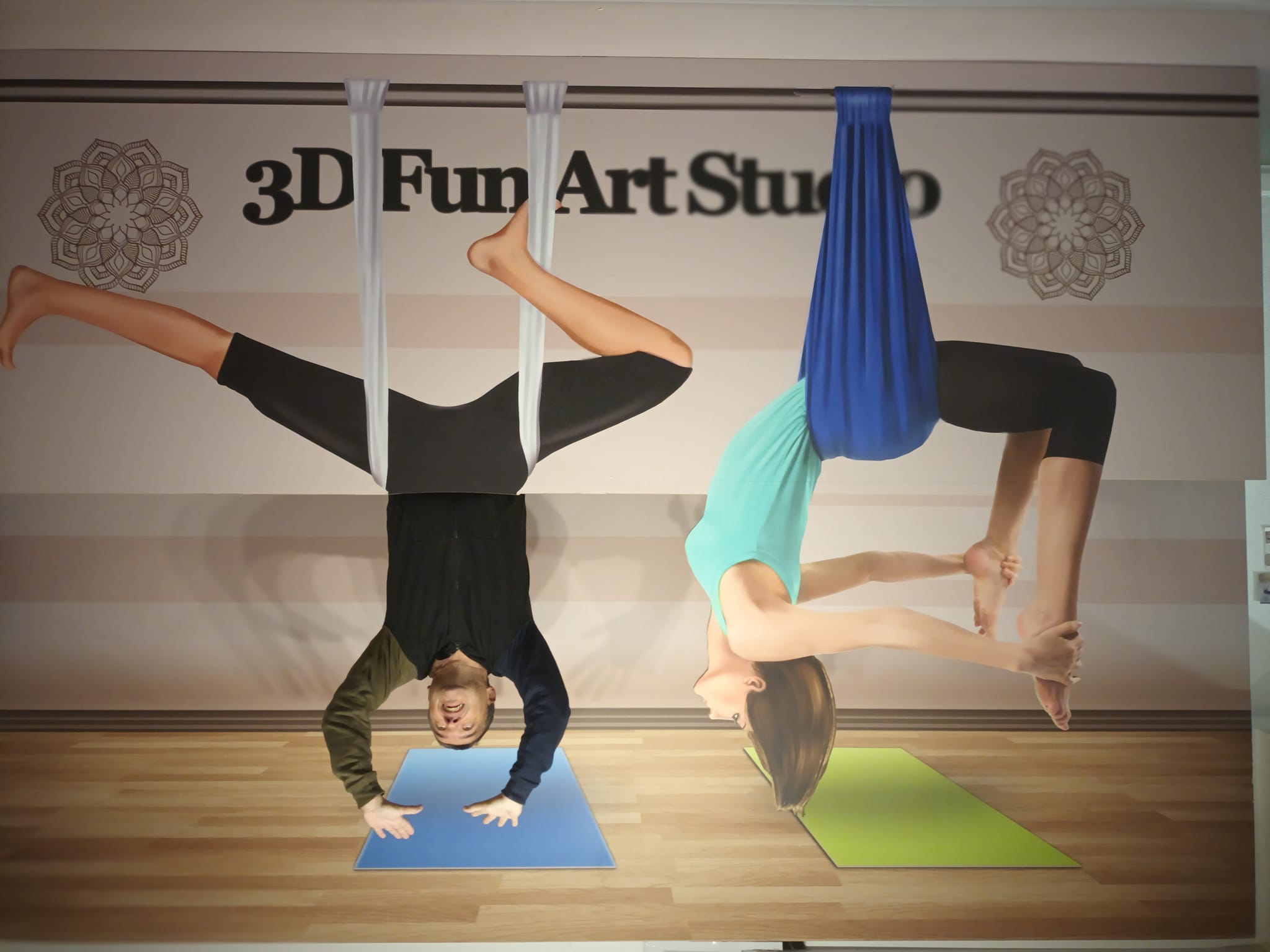 VISITA AO 3D FUN ART MUSEUM LISBOA -Flexibilidade nata